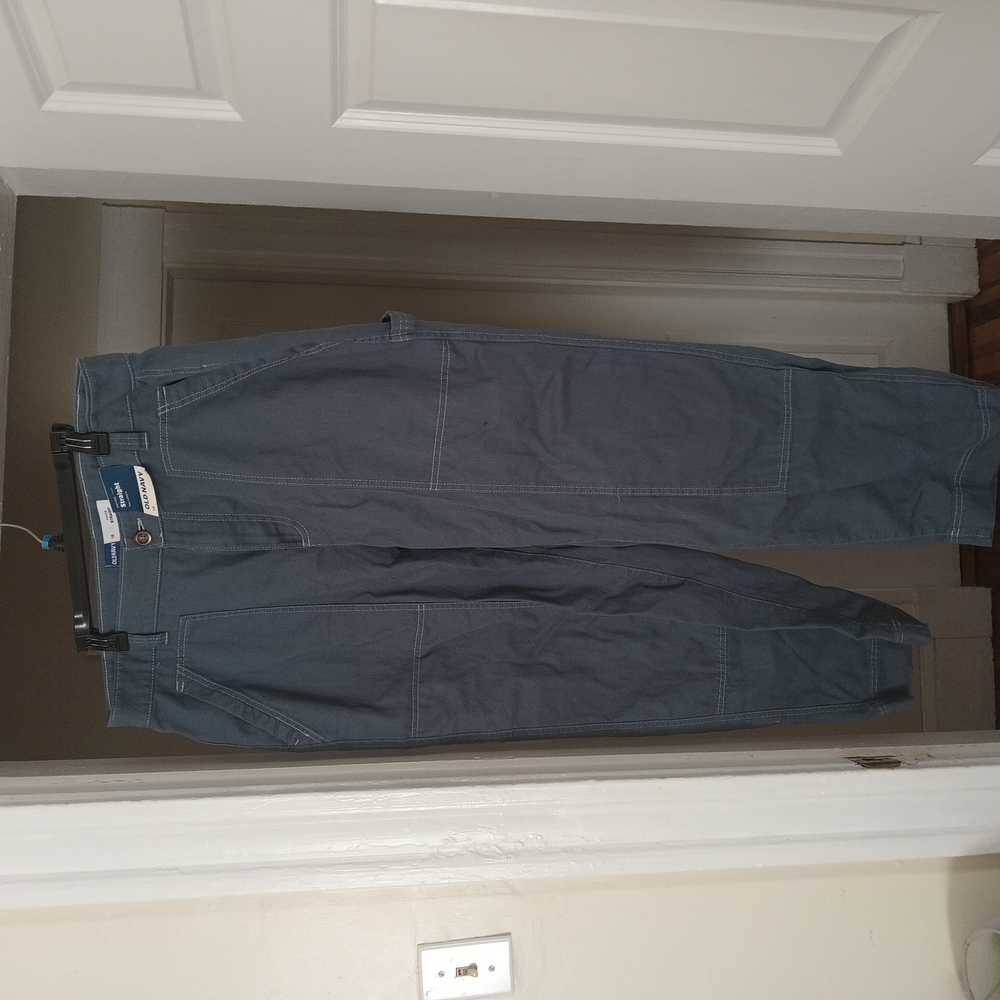 Womens  Blue Carpenter Pants
